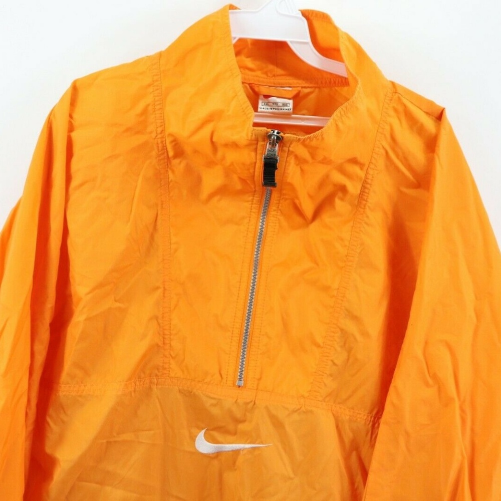 Vintage Nike Air Spell Out Anorak Jacket Orange - Picture 7 of 8